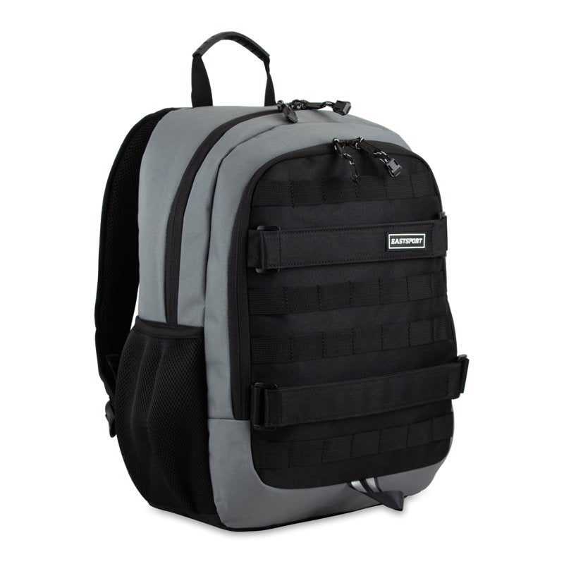 Skater Backpack with Skateboard Straps & Multiple Compartments - Durable & Rugged Design