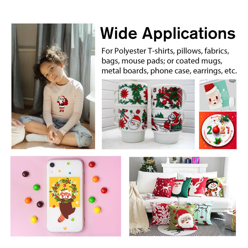 Sublimation Paper & Ink Bundle for Inkjet Printers - All Sizes & Quantities