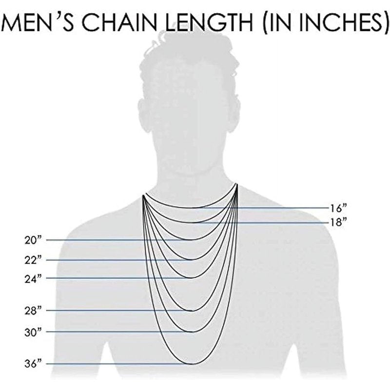 Sterling Silver Rope Chain Necklace - Made in Italy, Multiple Lengths & Widths
