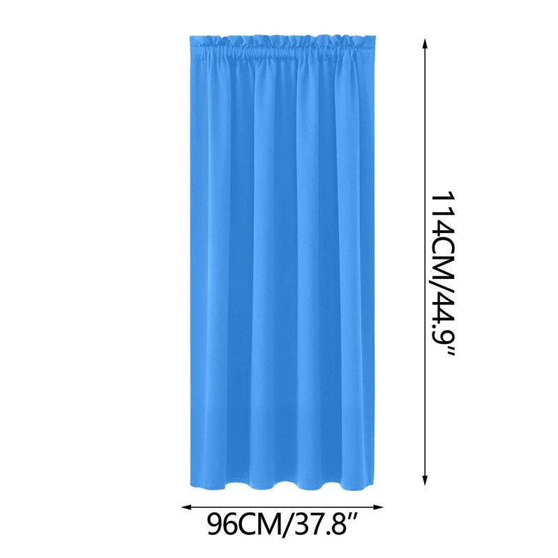 Blackout Thermal Insulated Curtains for Bedroom & Living Room - 1 Panel