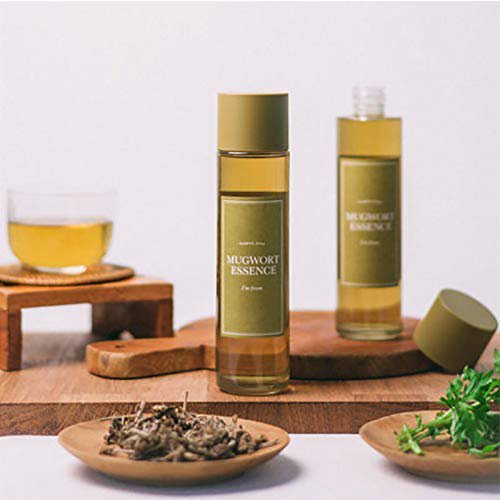 Vegan Mugwort Essence Toner for Sensitive Skin - Hydrating & Soothing, 5.4 Fl Oz