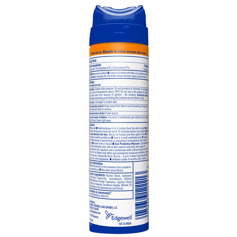 SPF 30 Sunscreen Spray - Water & Sweat Resistant, Travel Size, 2 Pack