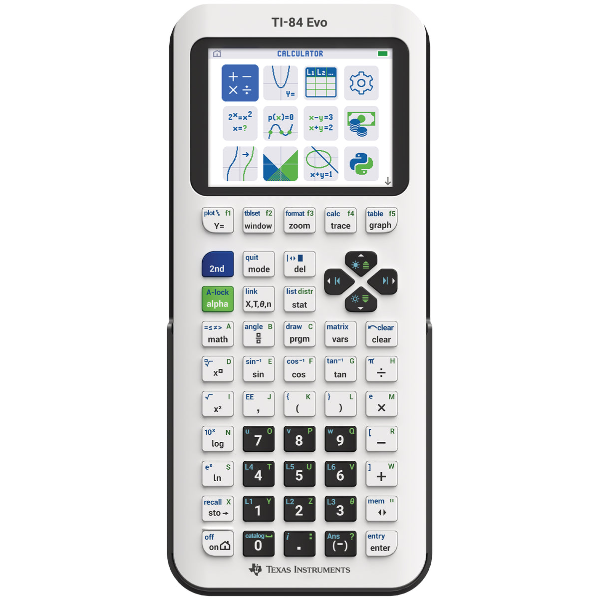 TI-84 Evo Graphing Calculator with Python - STEM Math Tool for Students