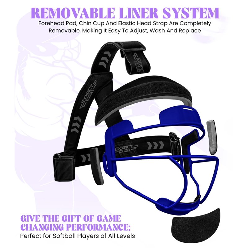 Softball Face Mask for Girls and Adults Lightweight Protective Gear
