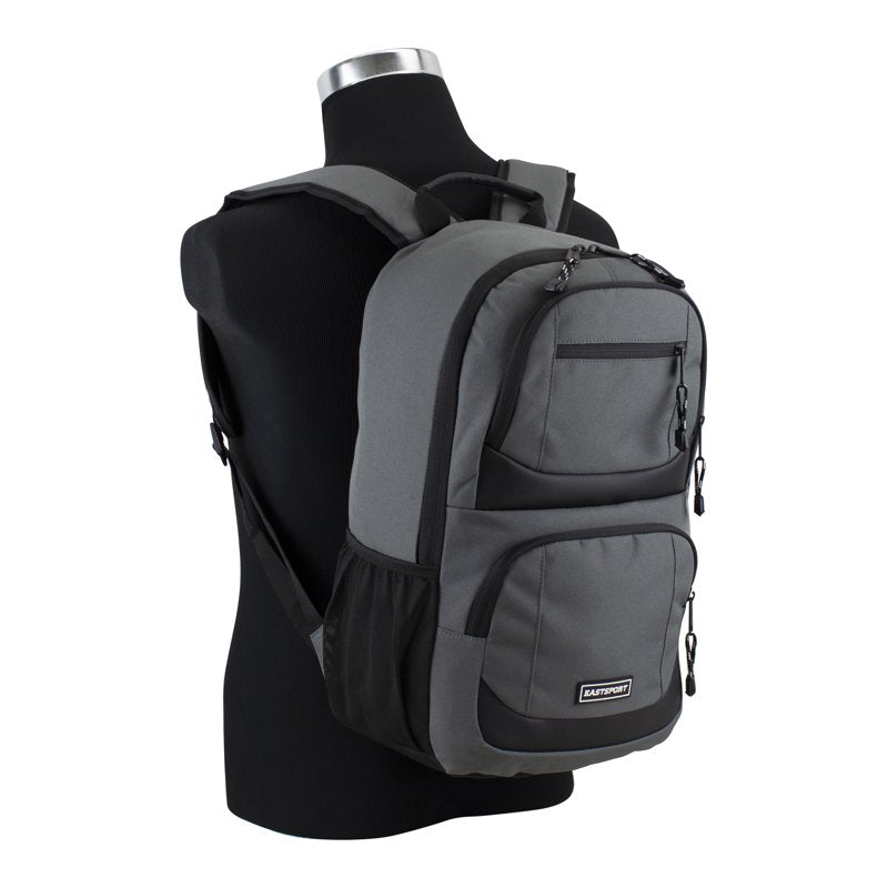 Unisex Commuter Tech Backpack - Water-Resistant Laptop Bag for Work & Travel
