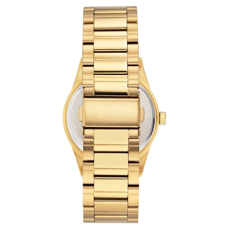 Men's Dress Green Round Watch - Elegant Formal Timepiece