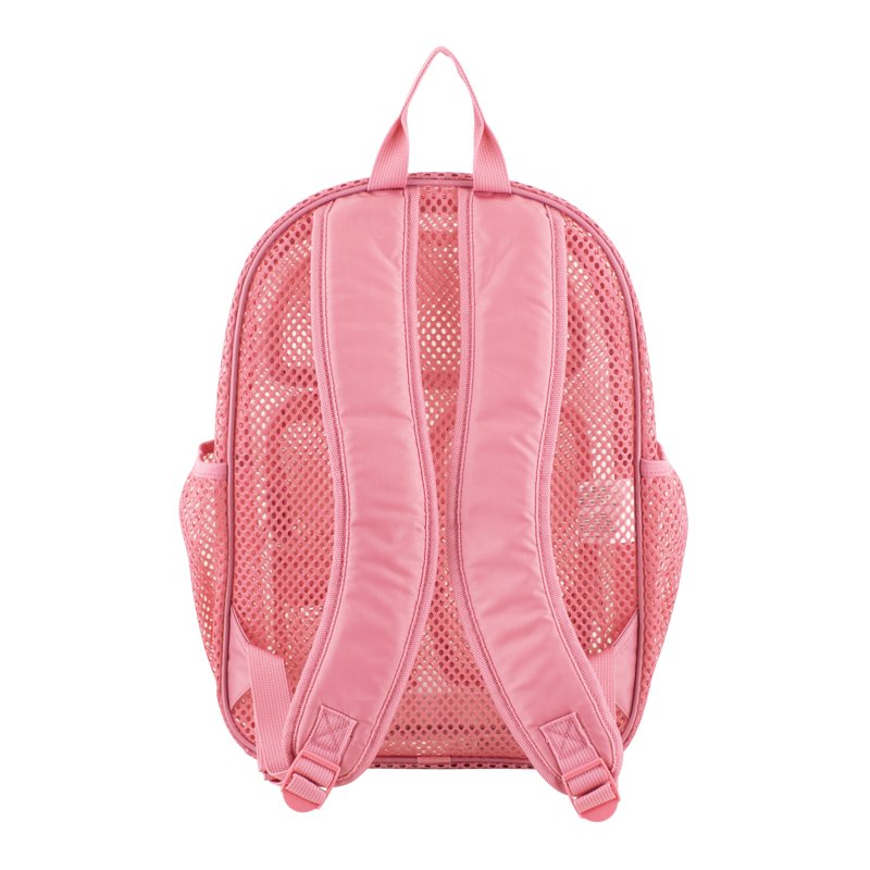 Unisex 16-Inch Cargo Mesh Backpack with Multiple Pockets & Hydration Features