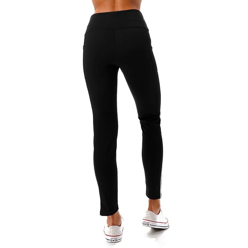 High Waist Active Leggings for Women with Side Pockets & Tech Storage