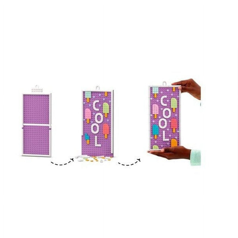 LEGO Dots Message Board DIY Craft Set for Kids - Customizable Bulletin Board