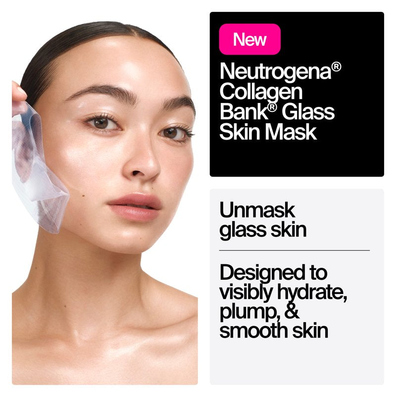 Hydrogel Collagen Face Mask for Hydration & Skin Brightening – Multiple Sizes