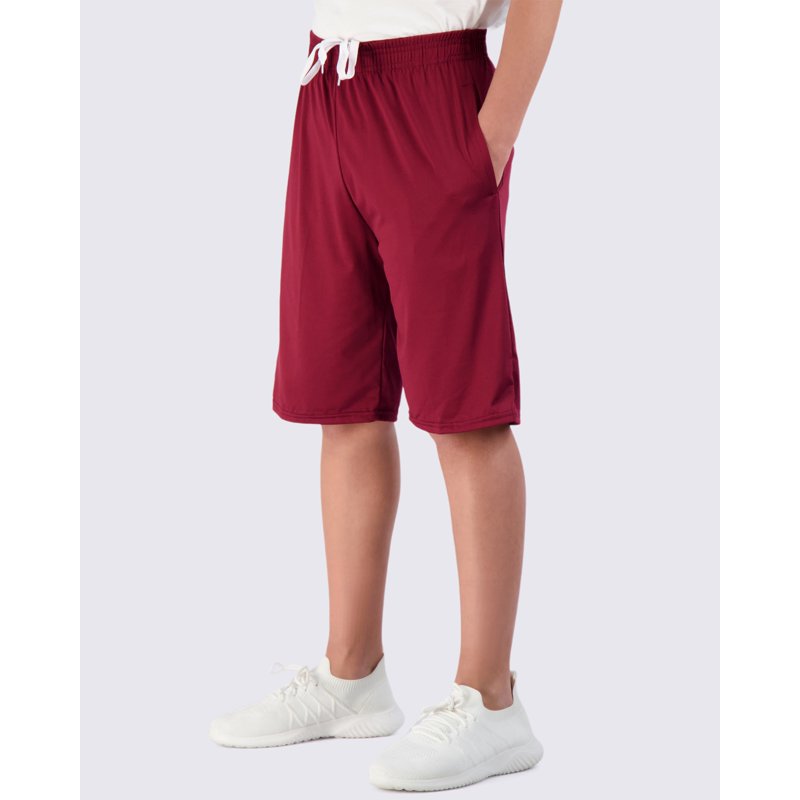 Kids' Athletic Basketball Shorts 5-Pack - Moisture-Wicking & Pockets