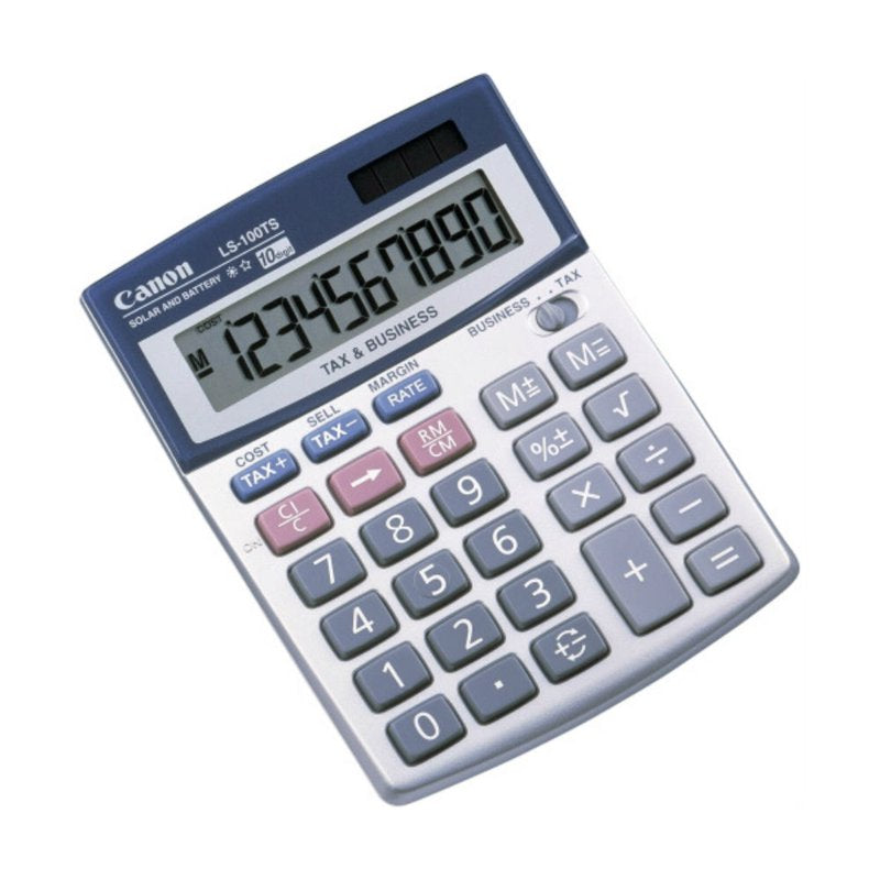 Portable Business Calculator 10 Digit LCD Dual Power 3-Pack