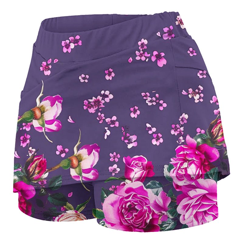 High Waisted Athletic Skorts for Women with Shorts & Tummy Control – Casual, Tennis, Golf, Workout