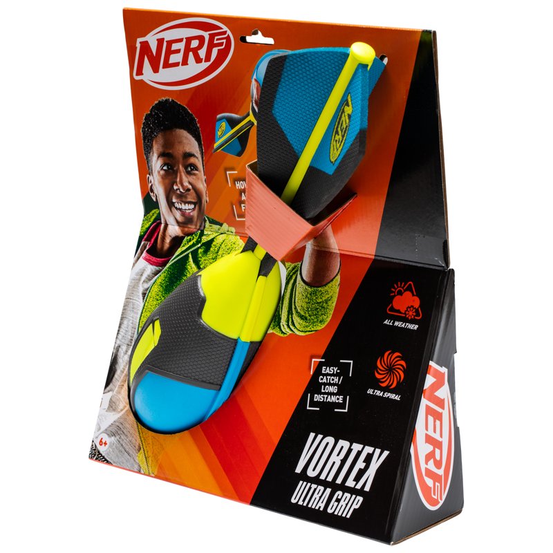 Kids Foam Football - Multicolor, Ultimate Grip for Long Passes
