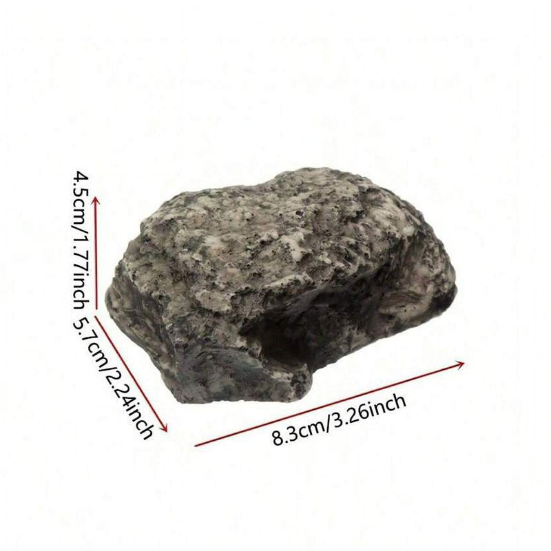 Outdoor Decorative Rock Key Hider Safe Box - Weatherproof Garden Key Storage