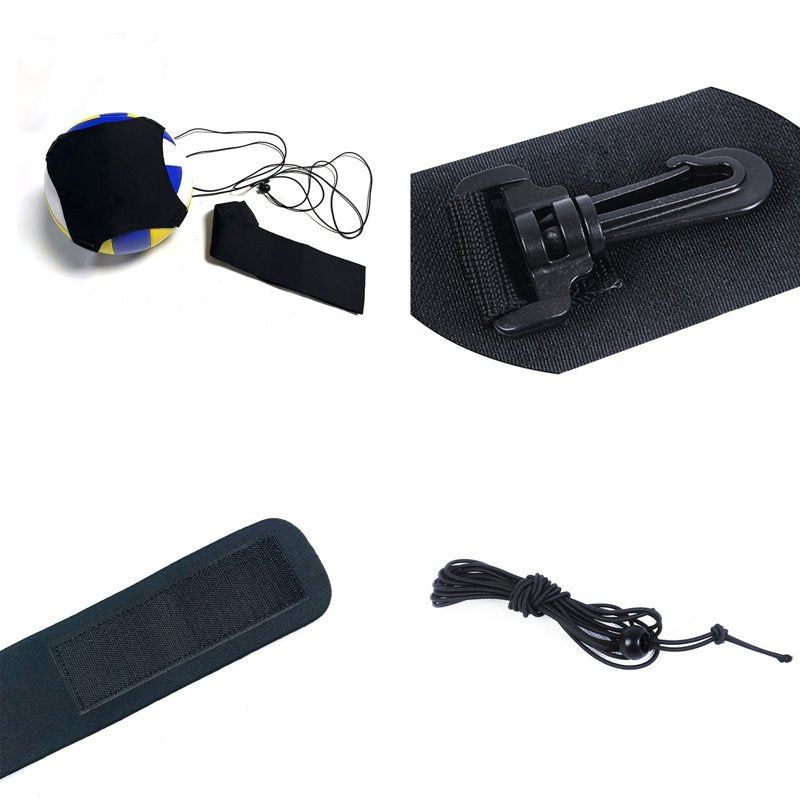 Volleyball Spike Trainer Belt with Adjustable Elastic Cord for Beginners