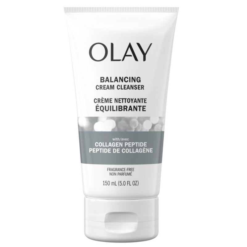 Olay Collagen Peptide Face Wash - Fragrance-Free, Hydrating for All Skin Types, 5 fl oz