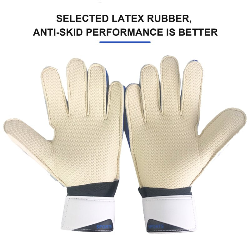 Diymag Kids Goalkeeper Gloves – Youth Goalie Gloves with Finger Protect (Green Variation)