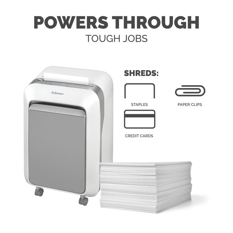 Micro-Cut Paper Shredder with Jam Proof System, SafeSense & Full Bin Indicator