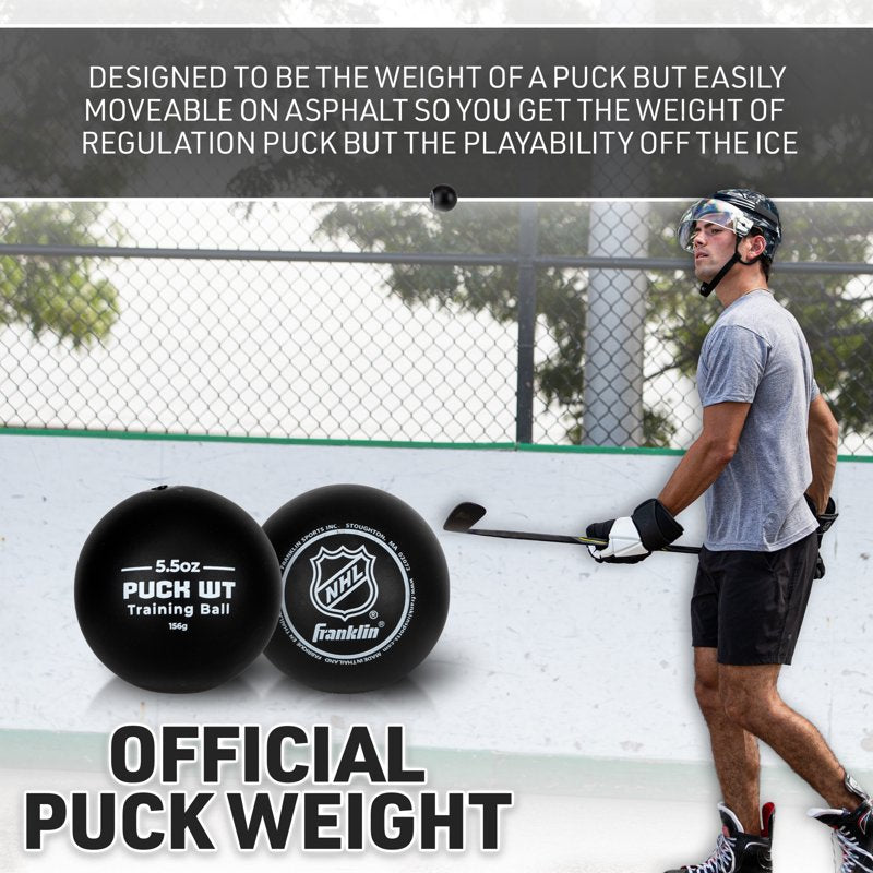 Hockey Stick Handling Training Balls Set - Off-Ice Puck & Reflex Practice Balls