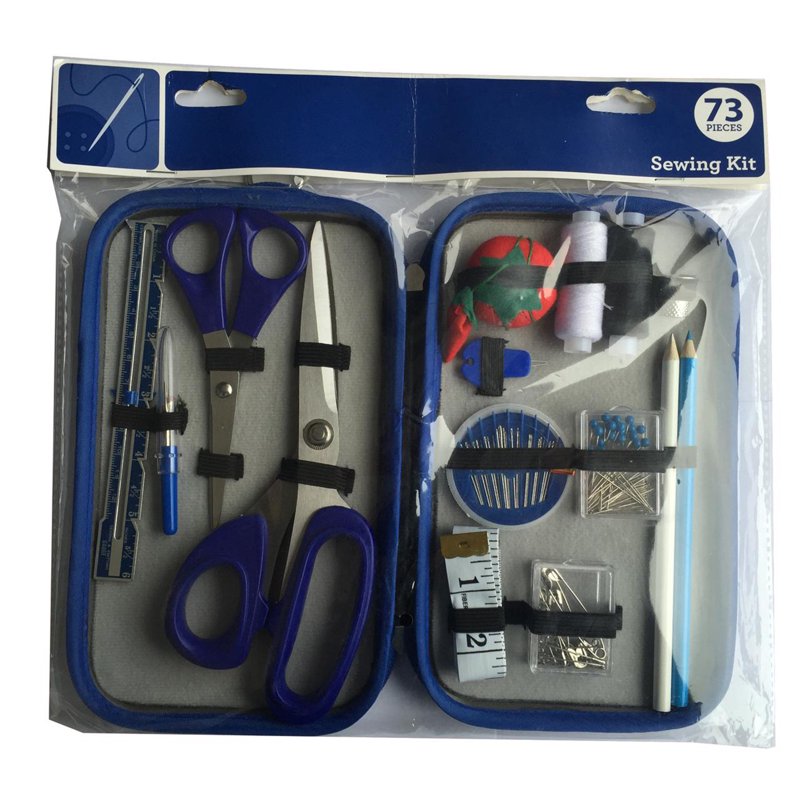 Travel Hand Sewing Kit with 25 Pieces - Compact Sewing Repair Set