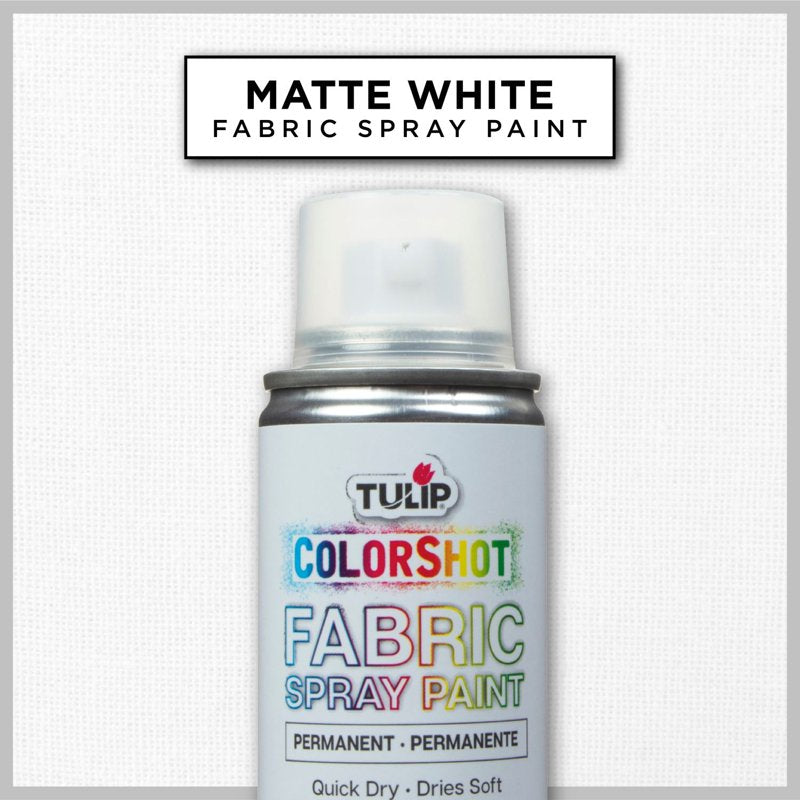 Fabric Spray Paint - Quick-Drying Permanent Color for Textiles, 3 oz Aerosol