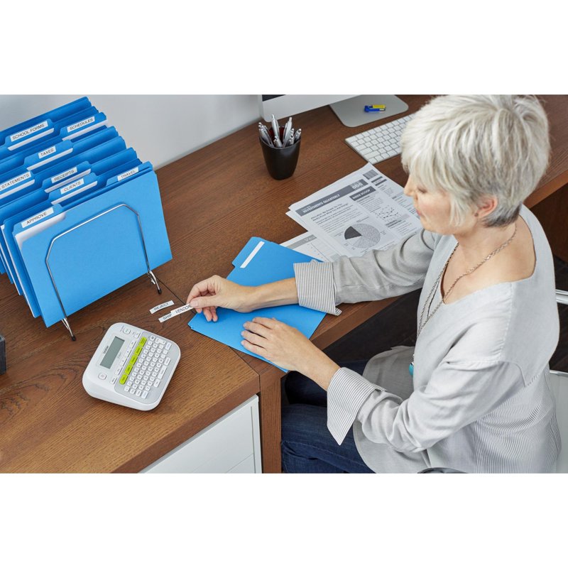 Label Maker with 27 Templates & Custom Font Styles - Portable Office & Home Use