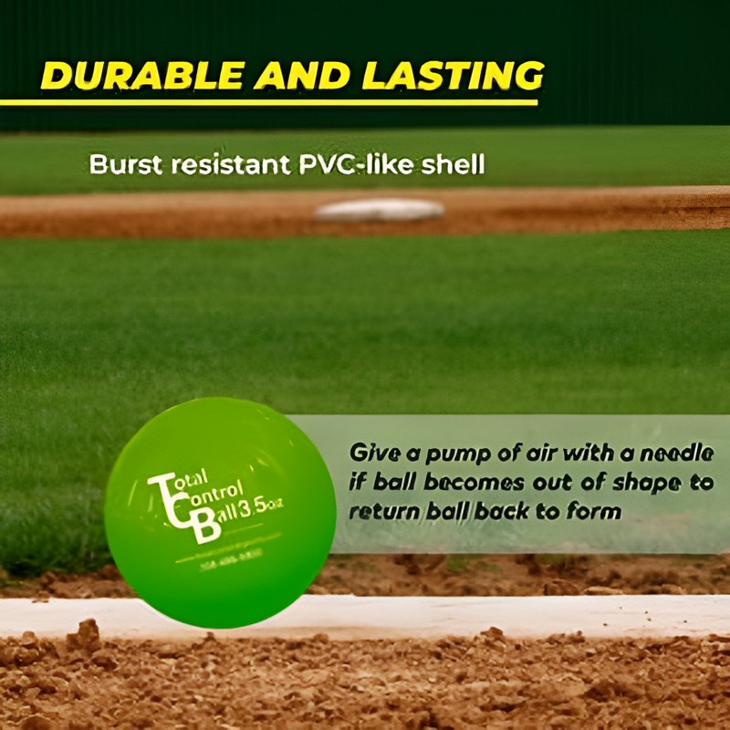 Weighted Plyo Balls Set for Baseball Softball Training - 6 Pack