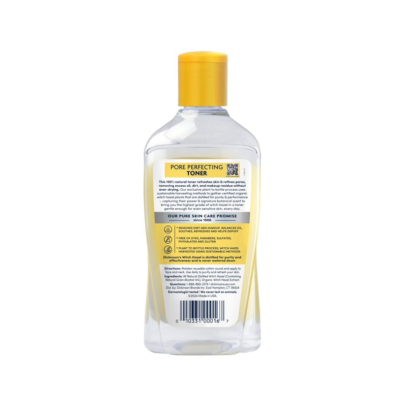 Natural Witch Hazel Toner for Face - 16 Fl Oz, 3 Pack