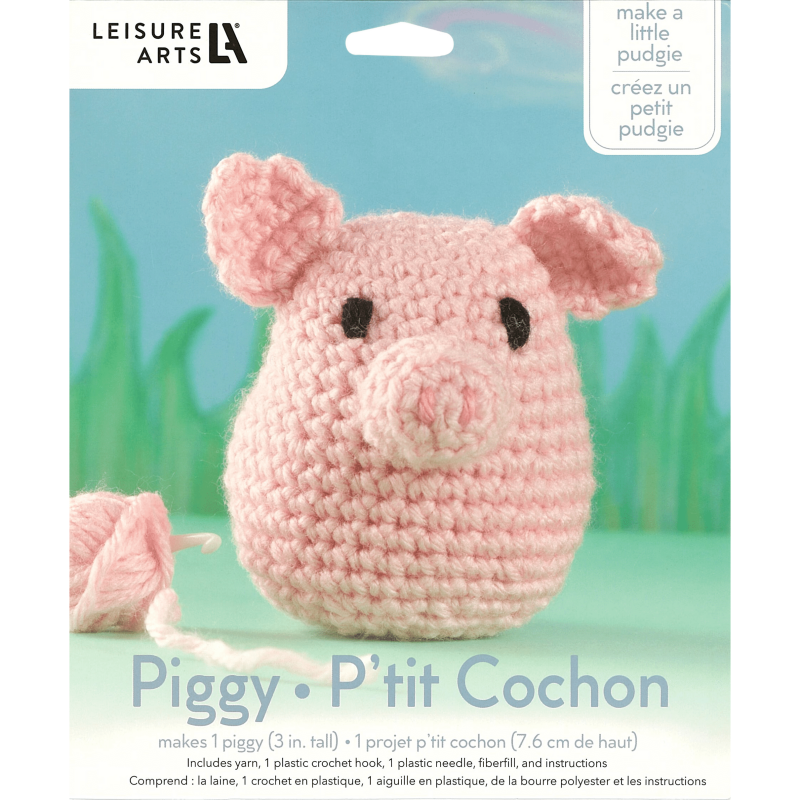 Crochet Kit for Amigurumi Animals - Complete DIY Craft Set for All Ages