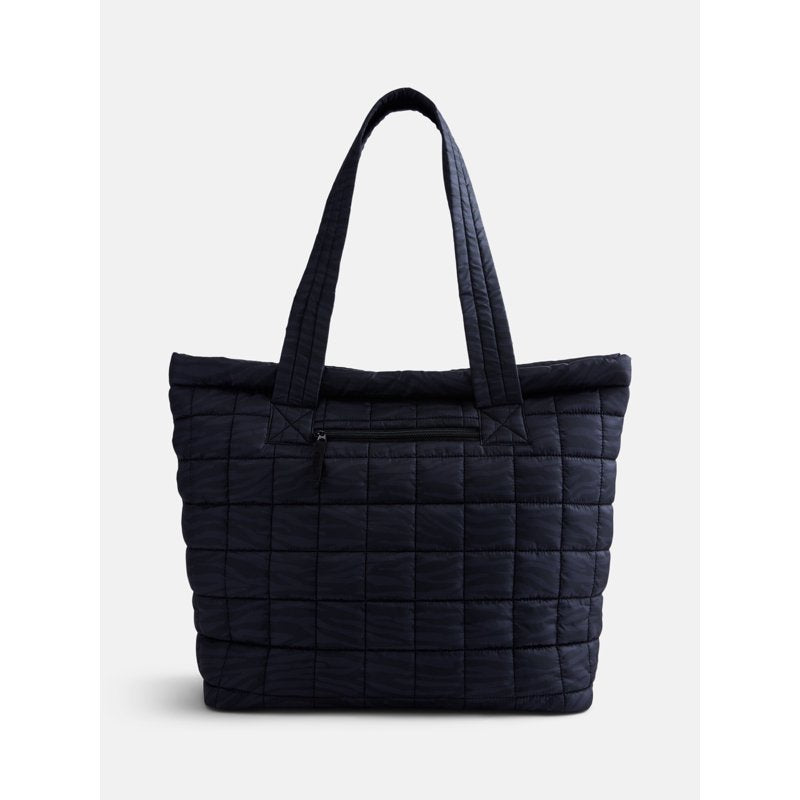 Reebok Women's Mia Tote Bag - Sporty Style, Spacious & Secure Zipper Closure