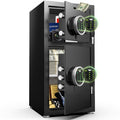 Heavy Duty Digital Safe Box with Dual Alarm System & Deposit Slot