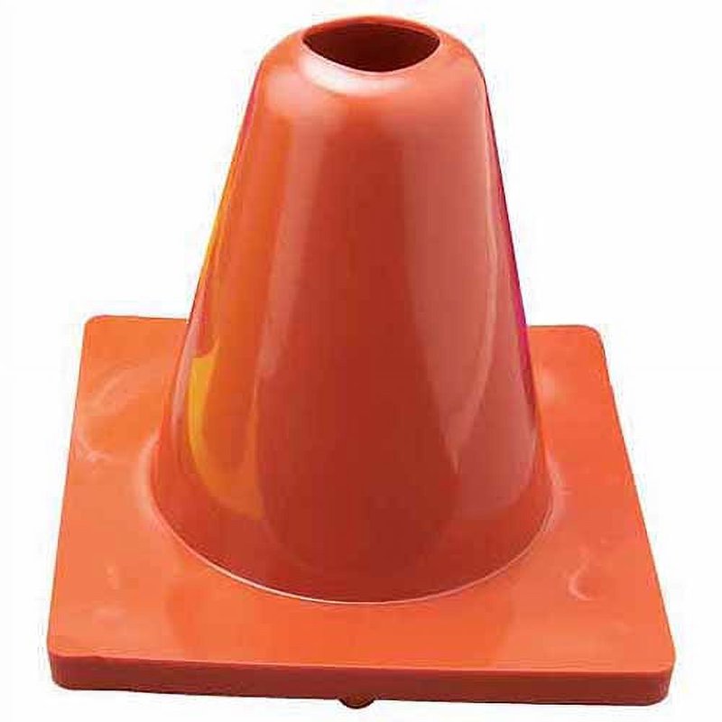 6-Inch PVC Game Cones Set for Sports, School, and Outdoor Activities