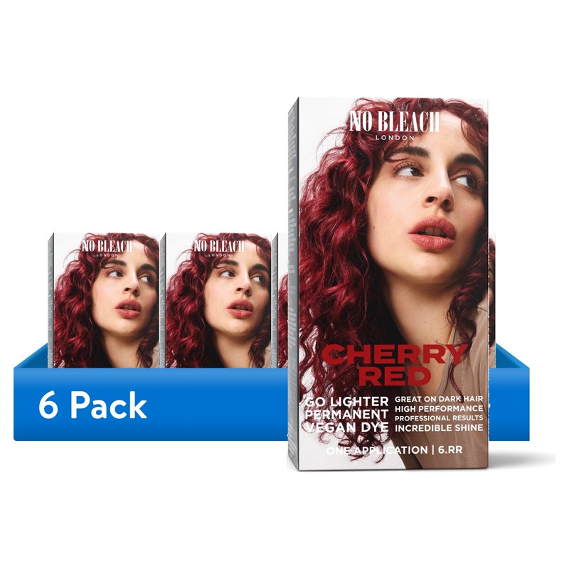 Cherry Red Permanent Hair Color Kit - Multi Pack for Vibrant Red Shades
