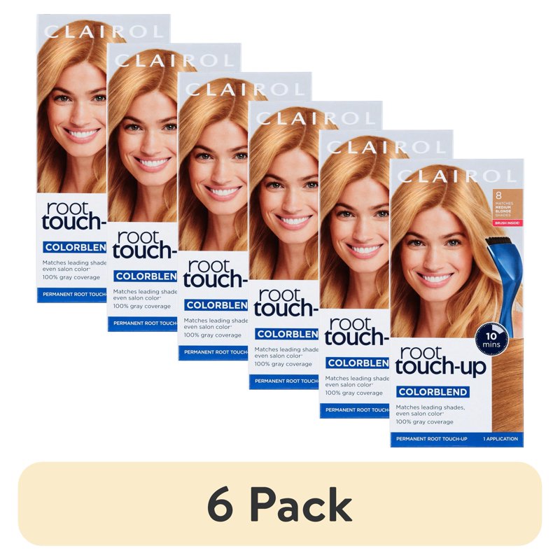 Permanent Hair Dye Kit for Root Touch-Up - Long-Lasting Gray Coverage