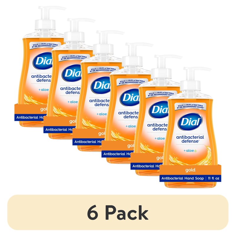 Antibacterial Hand Soap 6 Pack - Deep Cleansing, Gentle & Cruelty-Free