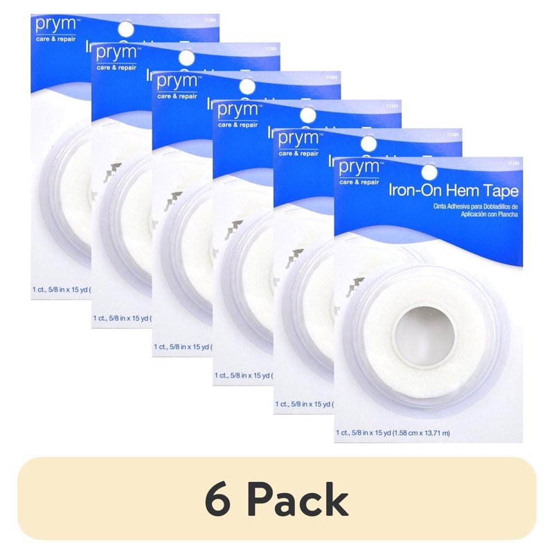 Iron-On Hem Tape 15 Yards - Fabric Sewing & Clothing Repair Adhesive