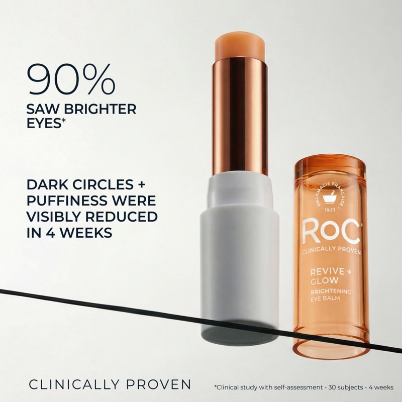 Revive + Glow Vitamin C Eye Balm Stick for Dark Circles & Puffiness