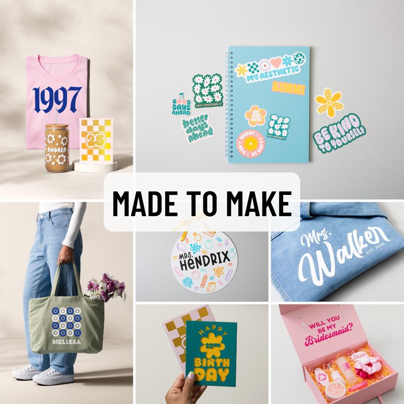 Cricut Materials Bundle Starter Set Kit for Joy Xtra - All Variants Included