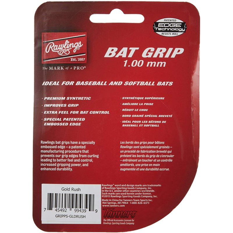 Baseball Bat Grip 1.00mm - Lightweight, Durable, Multi-Color Control Enhancement