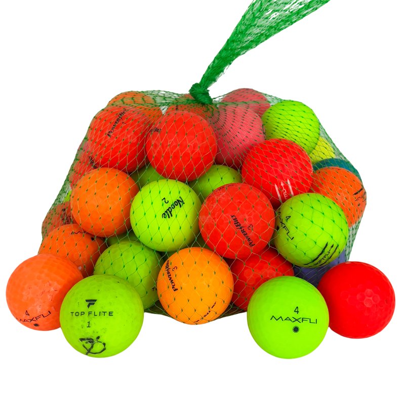 Pre-Owned Matte Mixed Recycled Golf Balls - 3A/4A by Mulligan (Variation: 50)