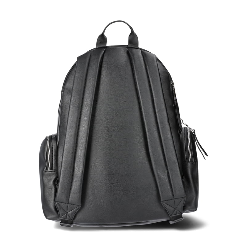 Women’s Dome Laptop Backpack with Front Pockets and Removable Pouch - Black