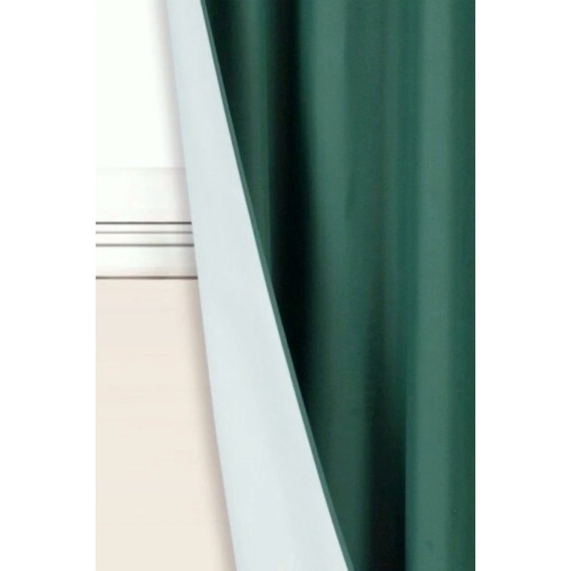 2-Piece Lined Curtain Panel Set - Hunter Green, White, Slate Blue, Taupe & More