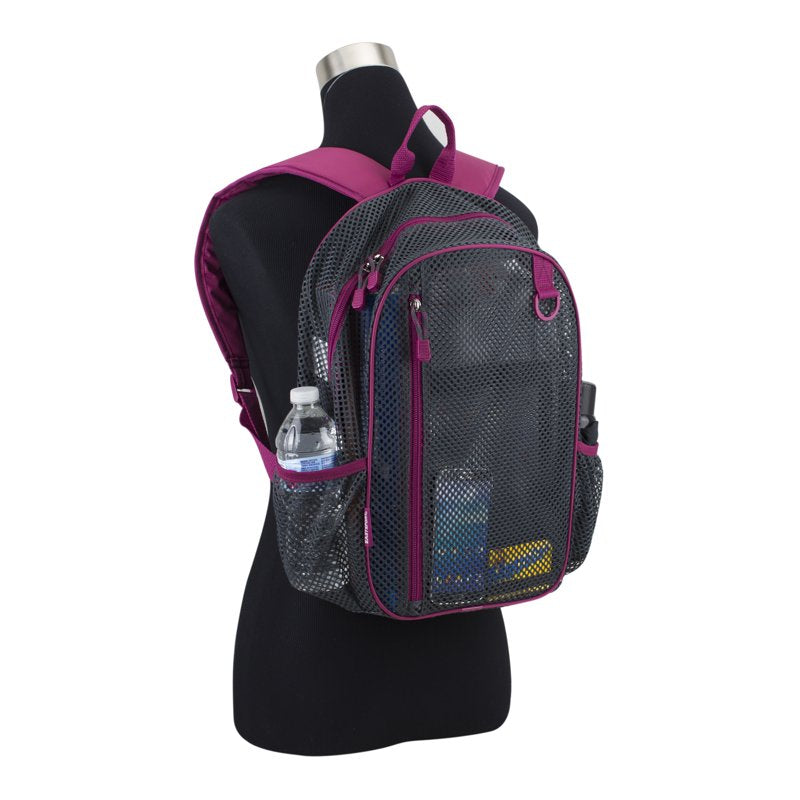 Unisex Mesh Backpack for Active Lifestyle - Lightweight, Durable, Multiple Colors