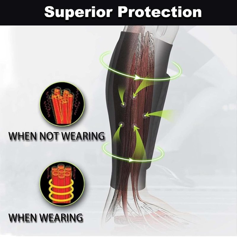 Shin Defender Shin Guards for Kids & Adults — 2 Pack, White XL