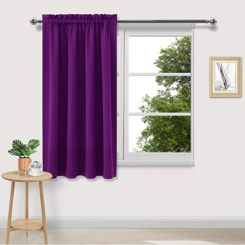 Blackout Curtains for Bedroom Living Room Thermal Insulated Room Darkening Window Drapes - 2 Panels Set