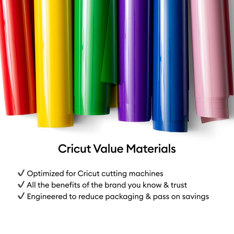 Heat Transfer Iron-On Sheets Rainbow Sampler 12x12 Inches - 10 Pack