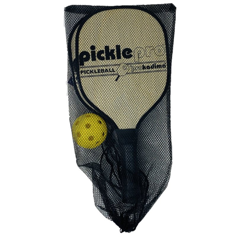Pickleball Set with 2 Wooden Paddles & Ball – Pro Kadima PKP-60M