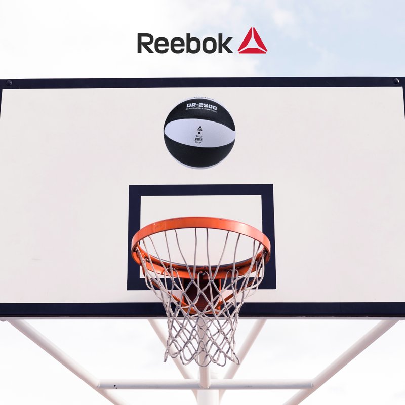 Indoor Outdoor Composite Basketball Size 7 for Adults - Reebok Delta