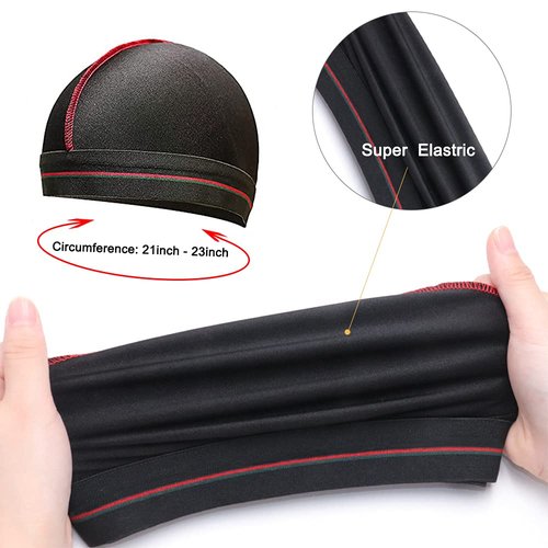 ForceWave Silky Durag for Men Wave Cap Satin Dorag for Men Women 360 Wave (SBlue)